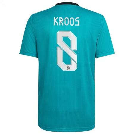 Fußballtrikots Real Madrid Toni Kroos 8 2021-2022 Kurzarm Ausweichtrikot kaufen